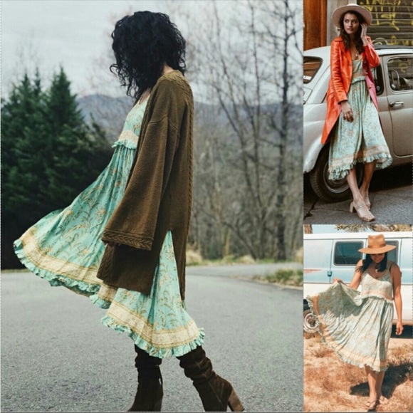 SPELL Dress Boho Gypsy Maisie strappy dress - Picture 8 of 11